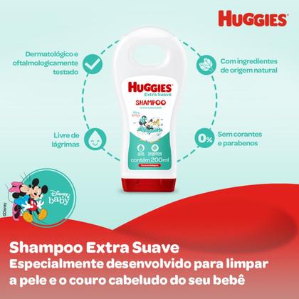 Imagem de Shampoo Huggies Extra Suave 200ml