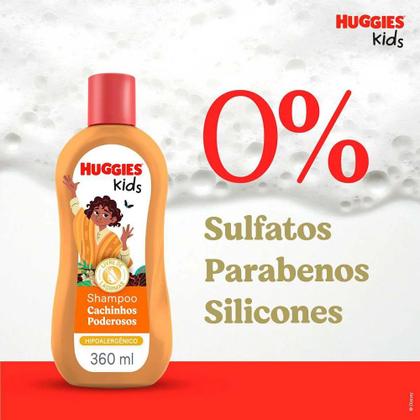 Imagem de Shampoo Huggies Kids Cachinhos Poderosos 360ml