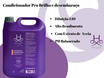 Imagem de Shampoo Hydra Pet Society Neutralizador de Odores 5L + Condicionador Brilho e desembaraço 5L