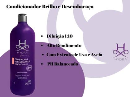 Imagem de Shampoo Hydra Pro Neutro 1 L + Cond. Brilho E Desembaraço 1 L