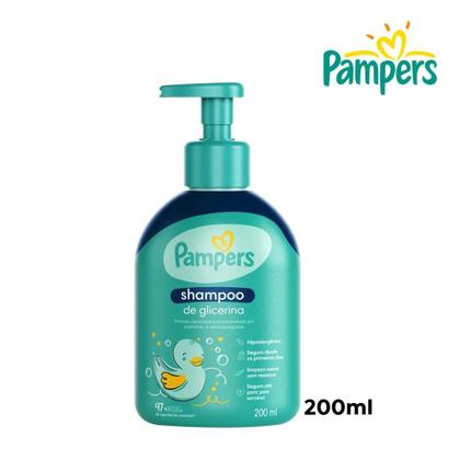 Imagem de Shampoo Infantil Bebê Glicerina Pampers 200ml