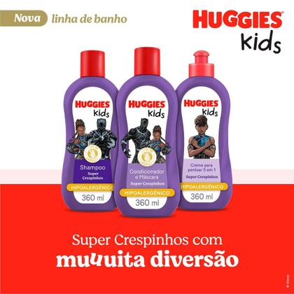 Imagem de Shampoo Infantil Huggies Kids Super Crespinhos 360ml