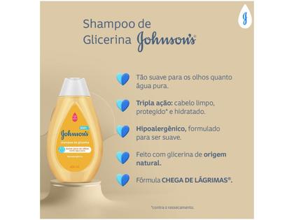 Imagem de Shampoo Infantil Johnsons Baby Gold - 200ml