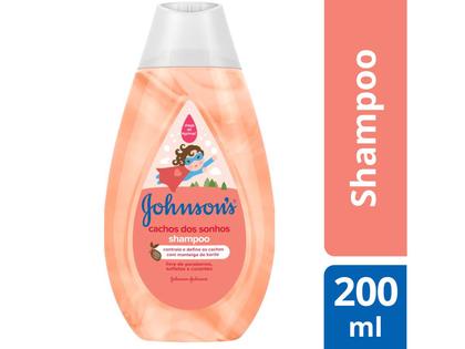 Imagem de Shampoo Infantil Johnsons Cachos dos Sonhos - 200ml