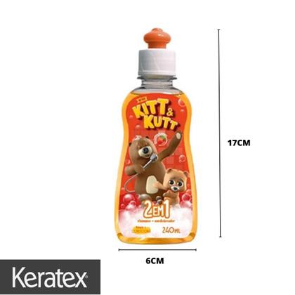 Imagem de Shampoo Infantil Kitt e Kutt 140g - Keratex