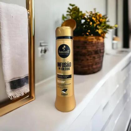 Imagem de Shampoo Infusão de Óleos 500ml Haskell ultra ressecado
