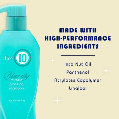 Imagem de Shampoo It's a 10 Blow Dry Miracle Glossing 300 ml