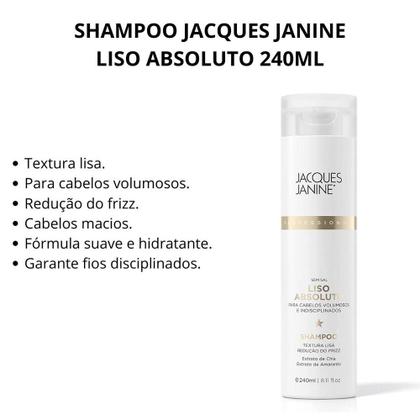 Imagem de Shampoo Jacques Janine Liso Absoluto 240ml