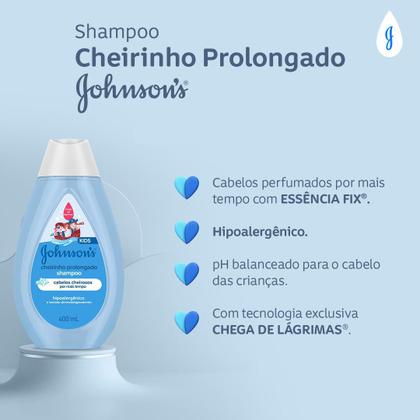 Imagem de Shampoo Johnson's Baby Cheirinho Prolongado 400ml