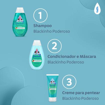 Imagem de Shampoo Johnsons Kids Blackinho Poderoso 400ml