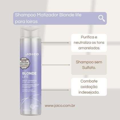 Imagem de Shampoo Joico Blonde Life Violet Smart Release 300ml