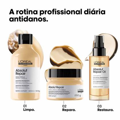 Imagem de Shampoo L'Oréal Professionnel Absolut Repair Com Proteína e Ômega 9
