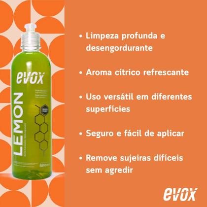 Imagem de Shampoo lava auto desengraxante concentrado lemon 500ml