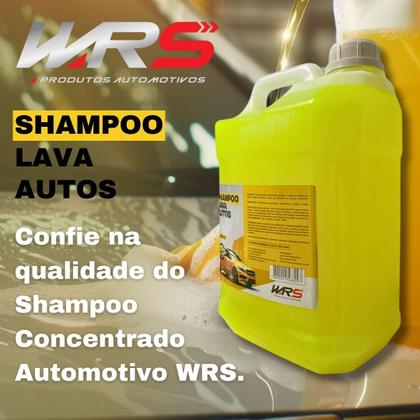 Imagem de Shampoo Lava Autos Concentrado WRS 5 Litros