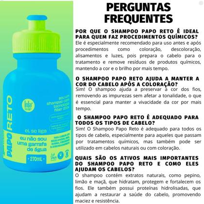 Imagem de Shampoo Lola From Rio Papo Reto 270ml