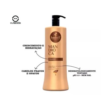 Imagem de Shampoo Mandioca 1l - Haskell