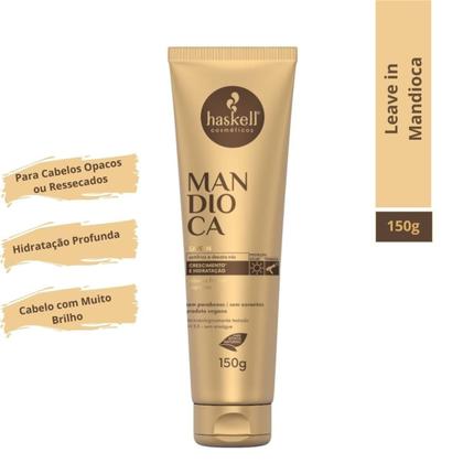 Imagem de Shampoo Mandioca Haskell 300ml - Hidratação e Crescimento Capilar