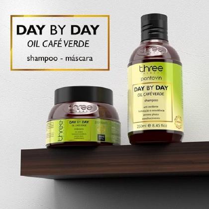 Imagem de Shampoo + Mascara Café Verde Day By Day Pantovin 250ml