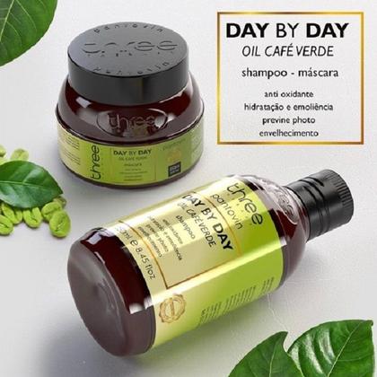 Imagem de Shampoo + Mascara Café Verde Day By Day Pantovin 250ml