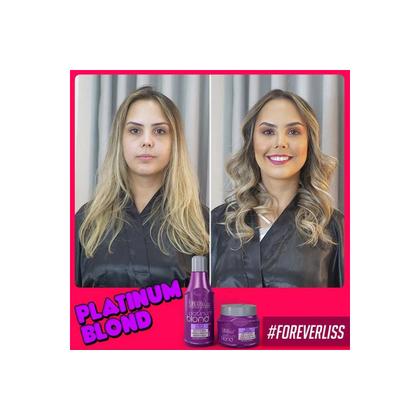 Imagem de Shampoo Matizador Platinum Blond Forever Liss 300ML