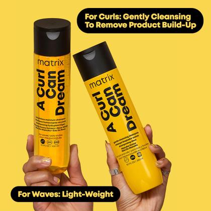 Imagem de Shampoo MATRIX A Curl pode sonhar com umidade leve