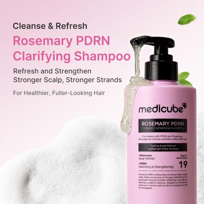 Shampoo Medicube Rosemary PDRN 400 ml Nutritivo - Shampoo
