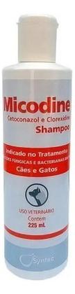 Imagem de Shampoo Micodine para Cães e Gatos Syntec 225 ml