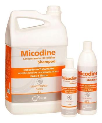 Imagem de Shampoo Micodine para Cães e Gatos Syntec 225 ml