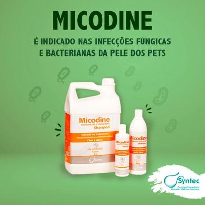 Imagem de Shampoo Micodine para Cães e Gatos Syntec 225 ml