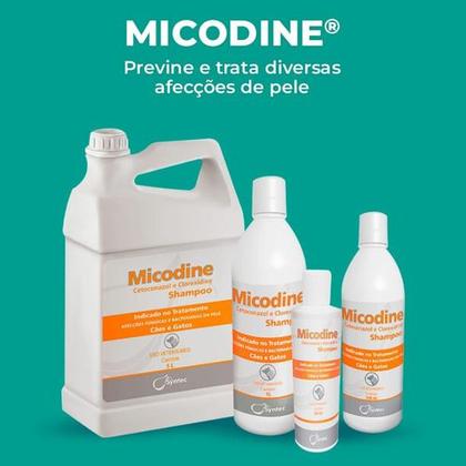 Imagem de Shampoo Micodine para Cães e Gatos Syntec 225 ml