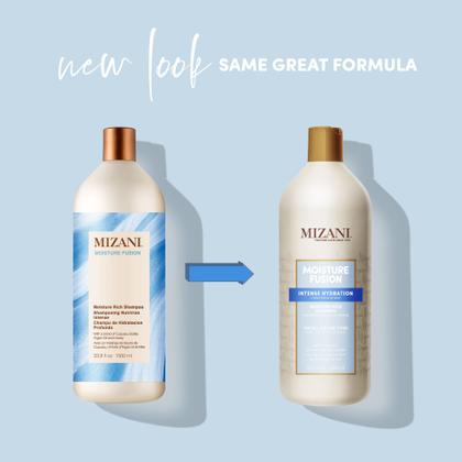 Imagem de Shampoo MIZANI Moisture Fusion Moisture Rich 1L com óleo de argão