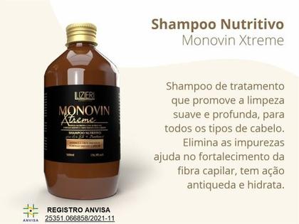 Imagem de Shampoo Monovin Crescimento Capilar Tratamento Antiqueda Vitamina A e B5 + Pantenol