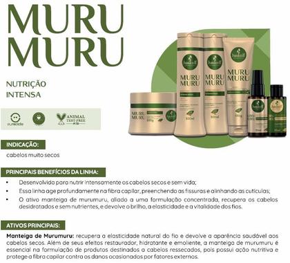 Imagem de Shampoo Murumuru Kit 300ml Completo Mimo