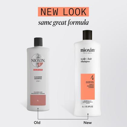 Imagem de Shampoo Nioxin System 4 Scalp + Espessamento de Cabelo 1L