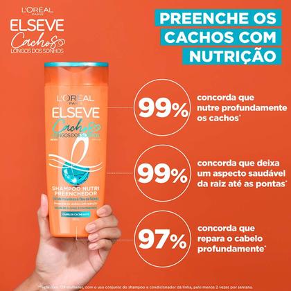 Imagem de Shampoo Nutri Preenchedor Loreal Paris Elseve Cachos Longos dos Sonhos 400ml
