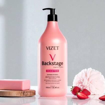 Imagem de Shampoo Nutrição Backstage Vizet 900ml
