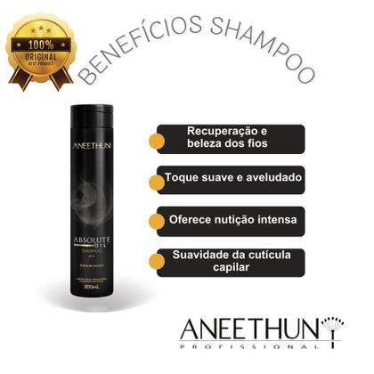 Imagem de Shampoo Nutrição Profunda Fios Secos Absolute Oil-Aneethun