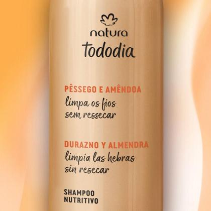 Imagem de Shampoo Nutritivo Tododia Pêssego E Amêndoa 300Ml Natura