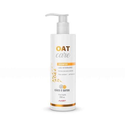 Imagem de Shampoo Oat Care Avert Para Cães E Gatos 200 Ml