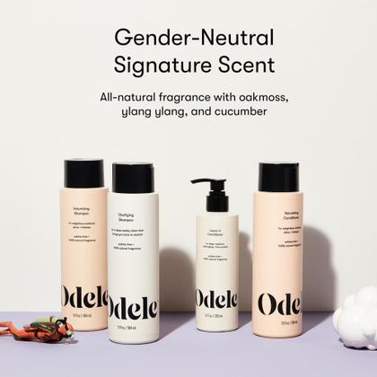 Imagem de Shampoo Odele, sem sulfato clarificante, 384 ml (pacote com 2)