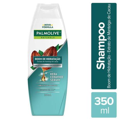 Imagem de Shampoo Palmolive Naturals Boom de Hidratação Extrato de Manteiga e Cacau com 350ml