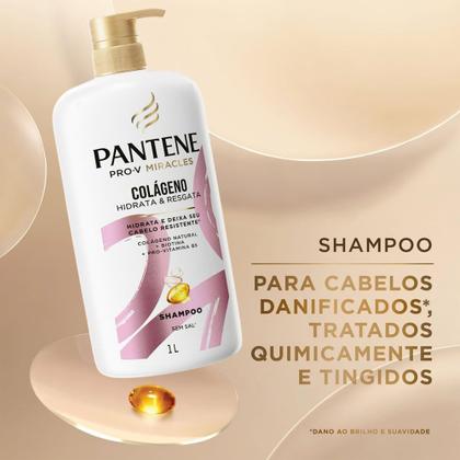 Imagem de Shampoo Pantene Colágeno Hidrata e Resgata 1 Litro