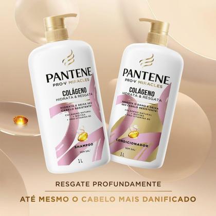 Imagem de Shampoo Pantene Colágeno Hidrata e Resgata 1 Litro