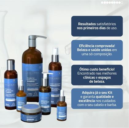 Imagem de Shampoo para Cabelo e Barba Vita Hominis Symbiotic Hair 1L