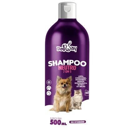 Imagem de Shampoo Para Cachorro Pet Caes Neutro 7 em 1 500ml Oferta