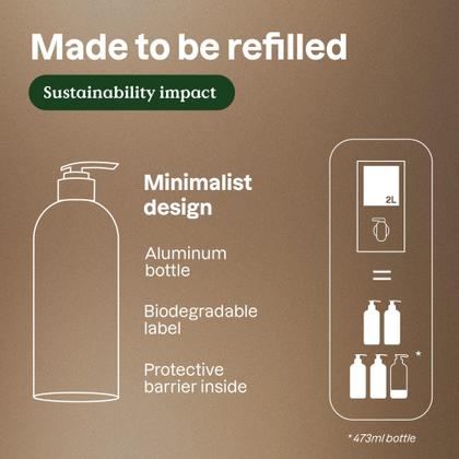 Imagem de Shampoo para lavagem corporal e cabelo ATTITUDE 2 em 1 Patchouli 480 ml