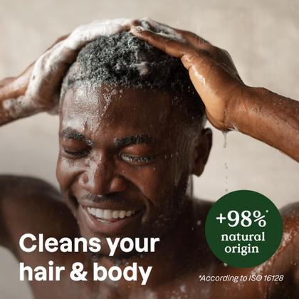 Imagem de Shampoo para lavagem corporal e cabelo ATTITUDE 2 em 1 Patchouli 480 ml