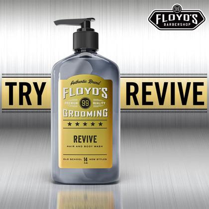 Imagem de Shampoo para lavagem corporal Face Wash Floyd's 99 Revive 3 em 1 Men