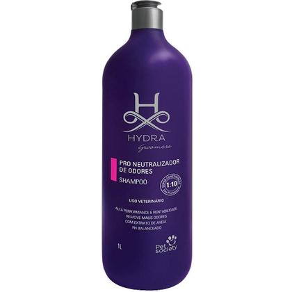 Imagem de Shampoo Pet Society Hydra Groomers Pro Neutralizador de Odores - 1 Litro