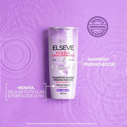 Imagem de Shampoo Preenchedor L'Oréal Paris Elseve Hidra Hialurônico 400ml